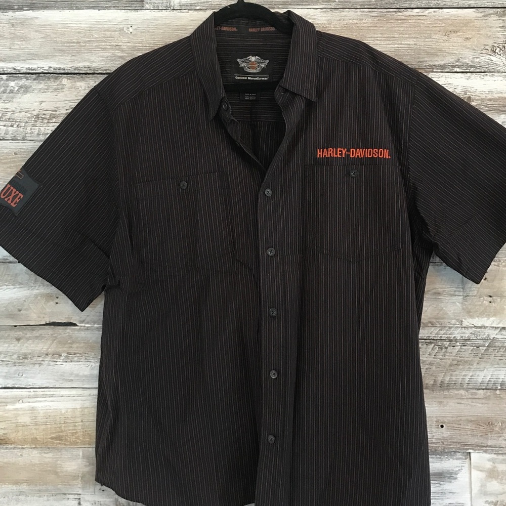 Harley  Davidson Pre-Luxe Button Up Shirt
